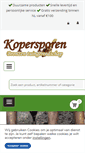Mobile Screenshot of kopersporen.nl